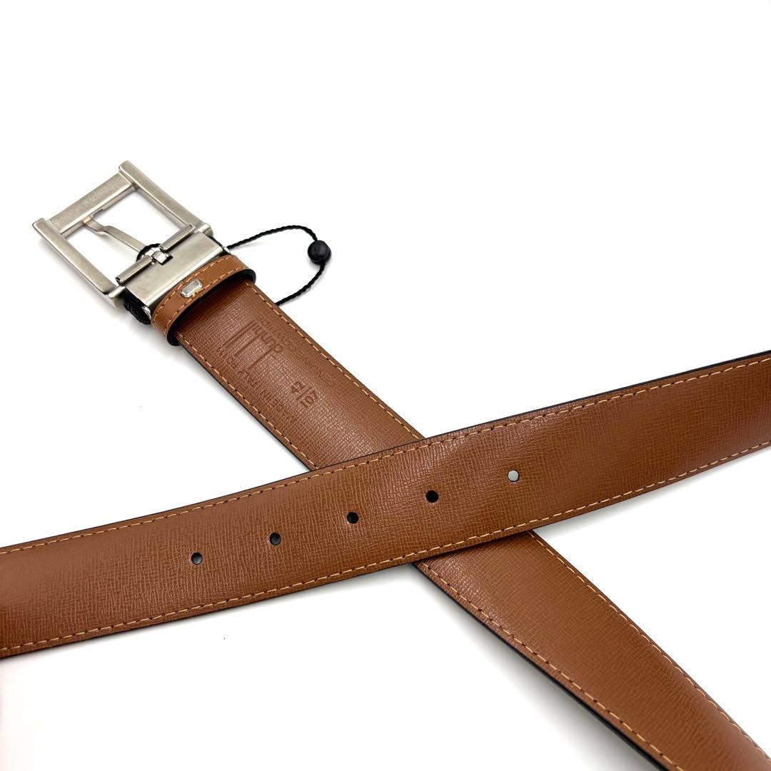 新品未使用】dunhill ダンヒル レザー ベルト ブラック D-Eight - メルカリ