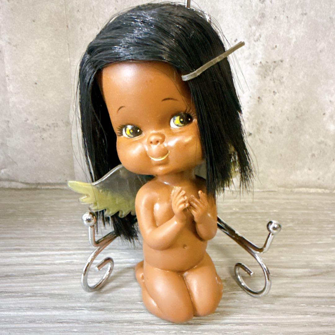 ソフビ人形 昭和レトロ ヌード 黒ギャル - メルカリ