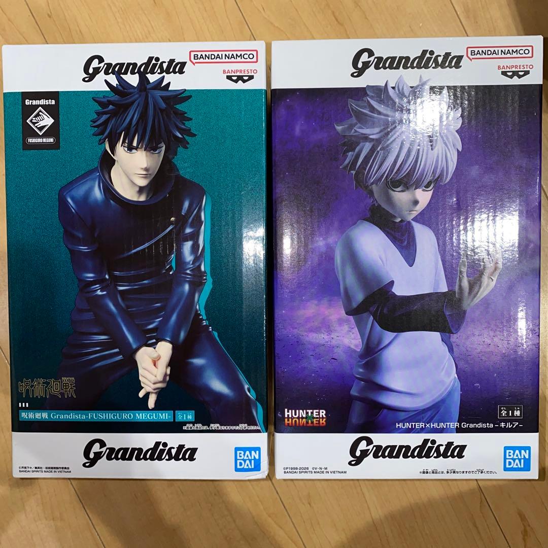 ハンターハンター キルア 呪術廻戦 伏黒恵 グランディスタ フィギュア
