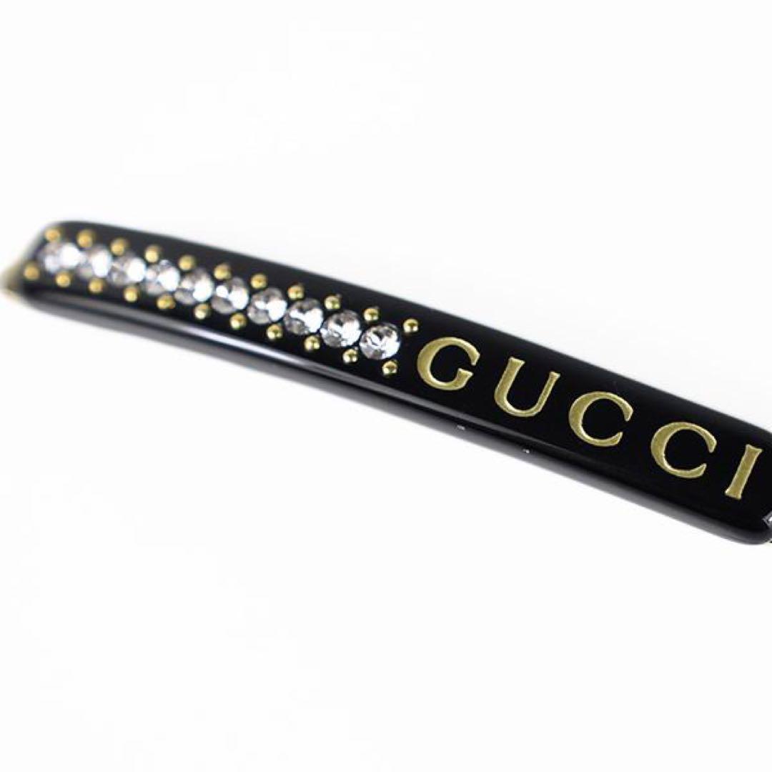 【新品未使用】❤︎GUCCI(グッチ)❤︎クリスタル ヘアクリップ ヘアピン