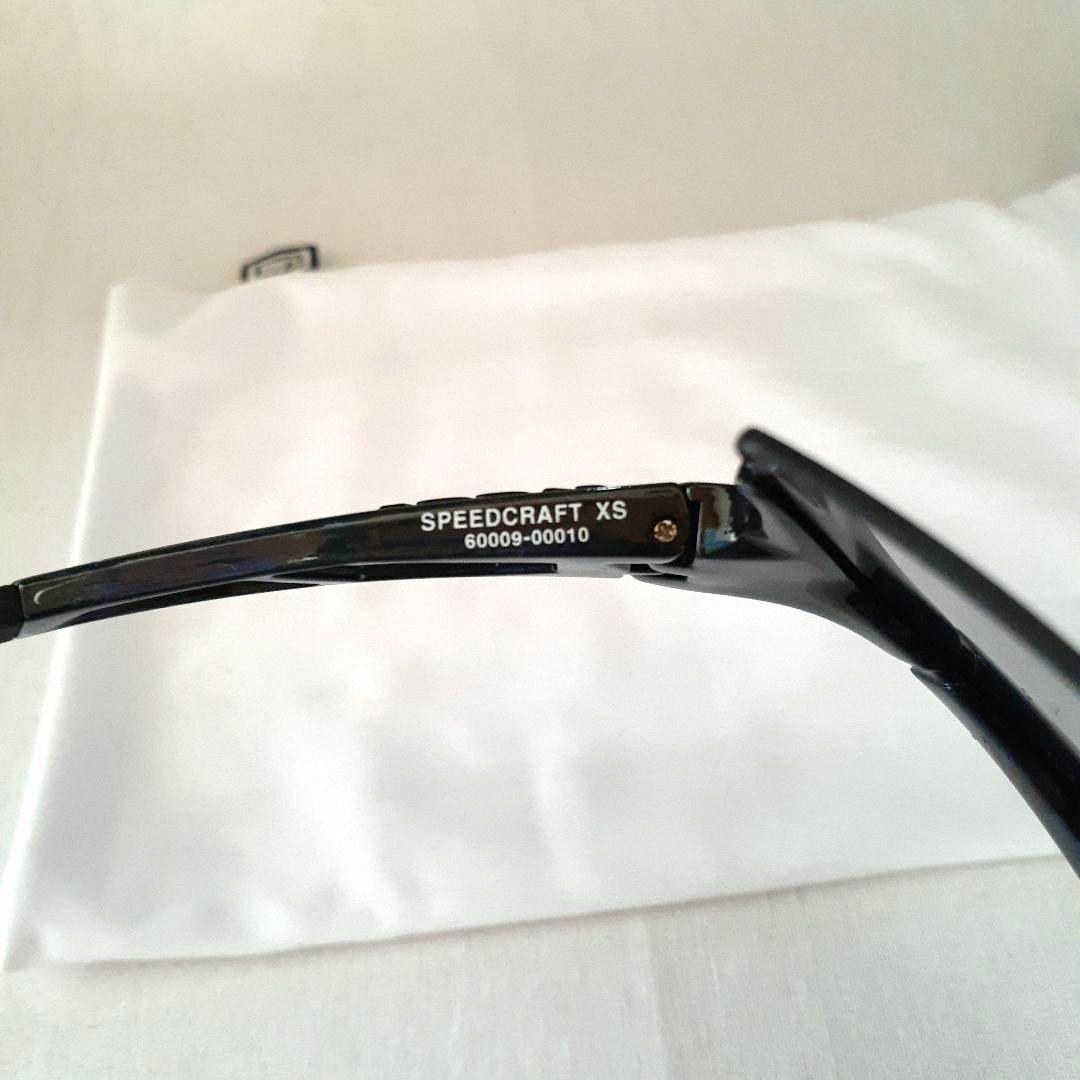 100% Speedcraft XS ブラックホログラフィック ワンハンドレッド