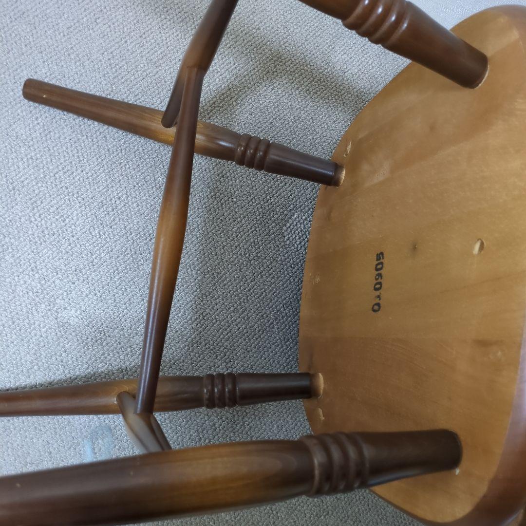 ブラウン 木製 ダイニングチェア