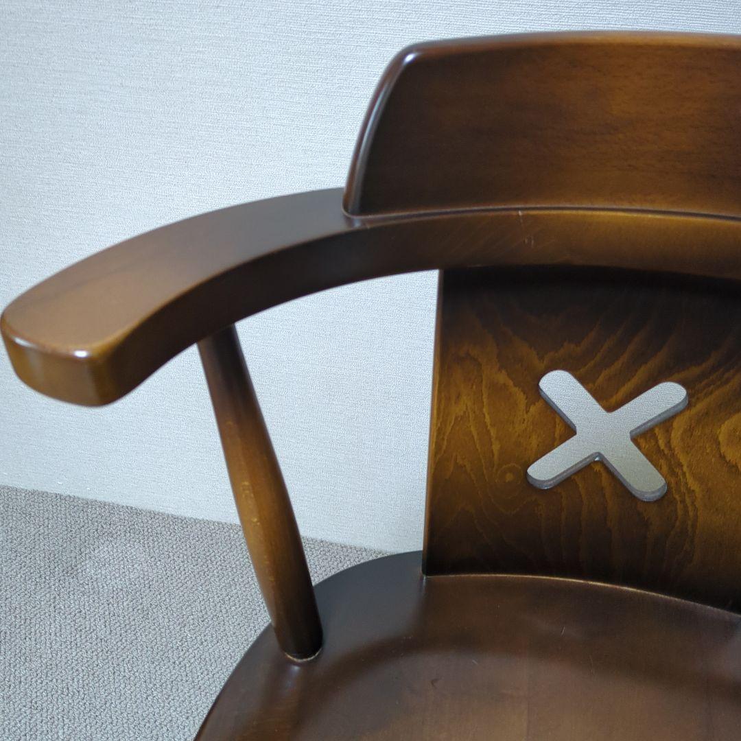 ブラウン 木製 ダイニングチェア