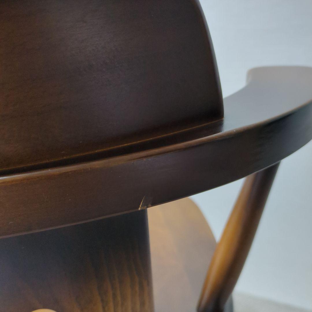 ブラウン 木製 ダイニングチェア