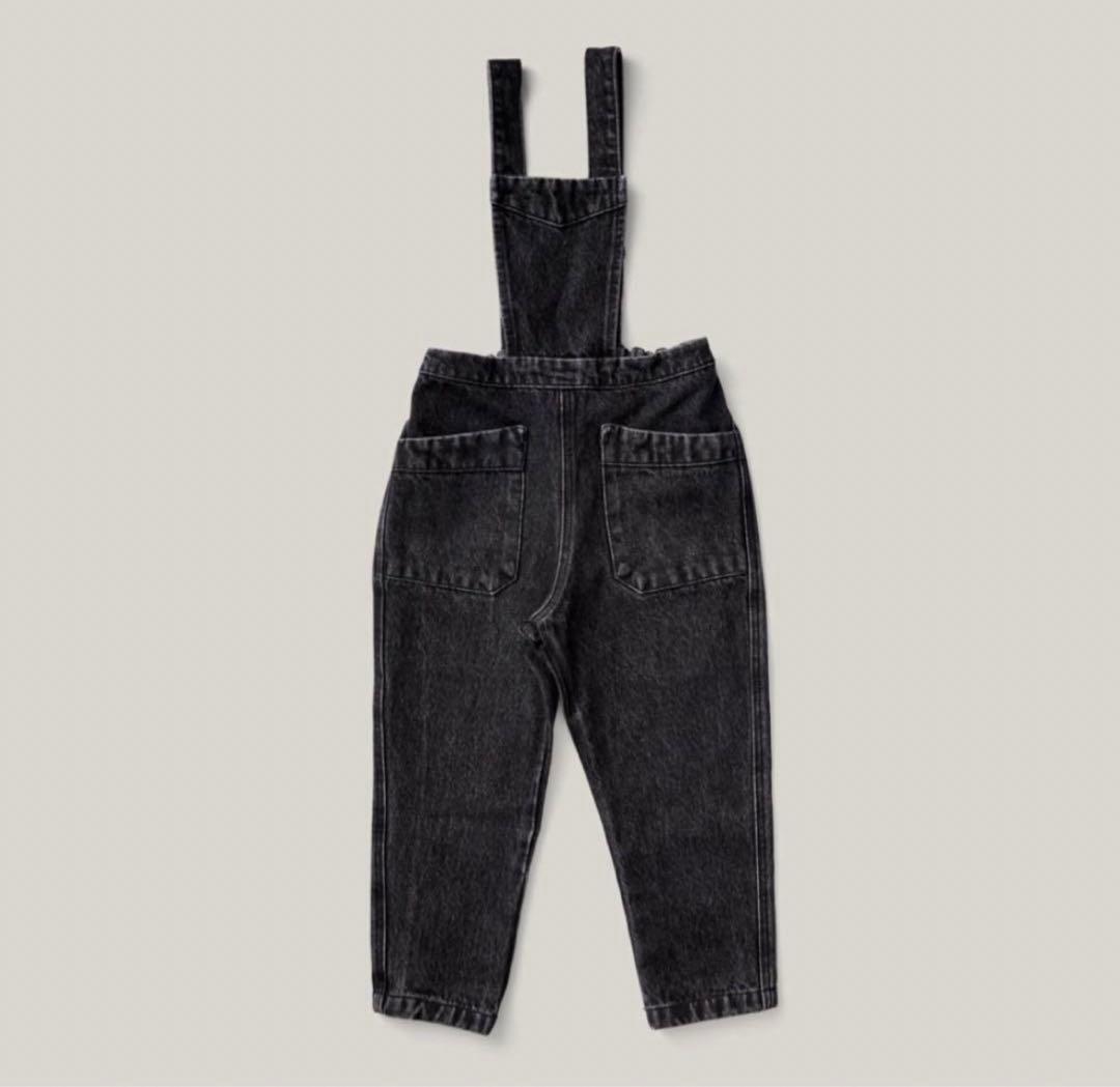 soor ploom charlie overall, Black Denim - ボトムス最新