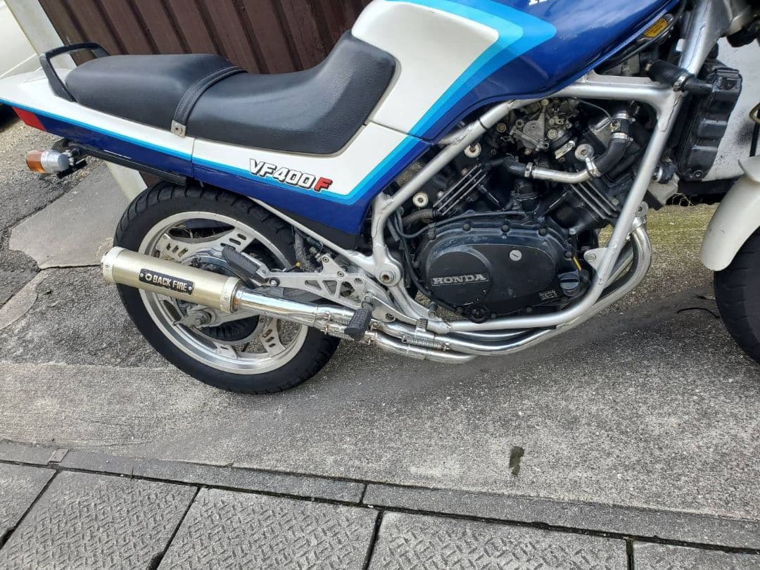 VF400F用 BEET バックファイヤー マフラー 当時物 - メルカリ