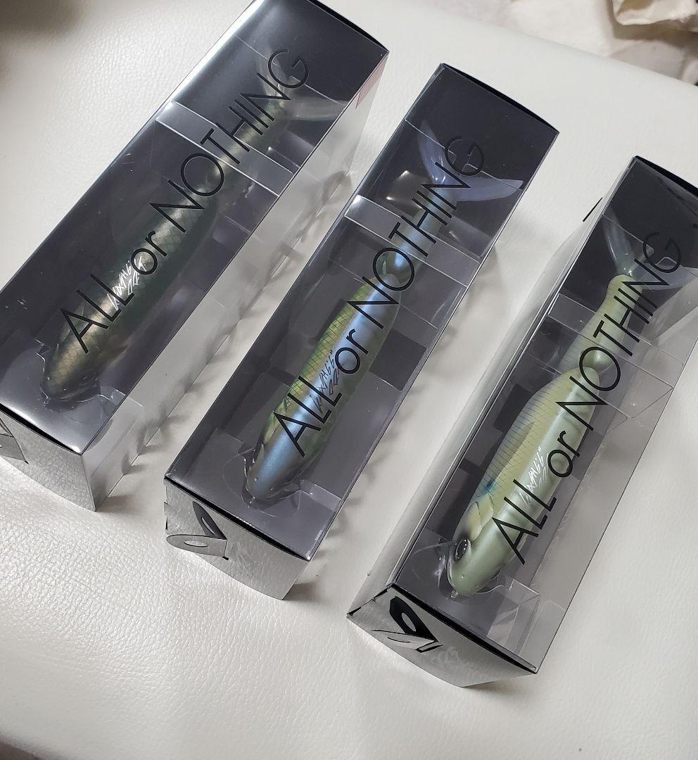 タイニークラッシュ 西濃ハリヨ 西濃淡水ボラ 西濃オイカワ 3色セットb