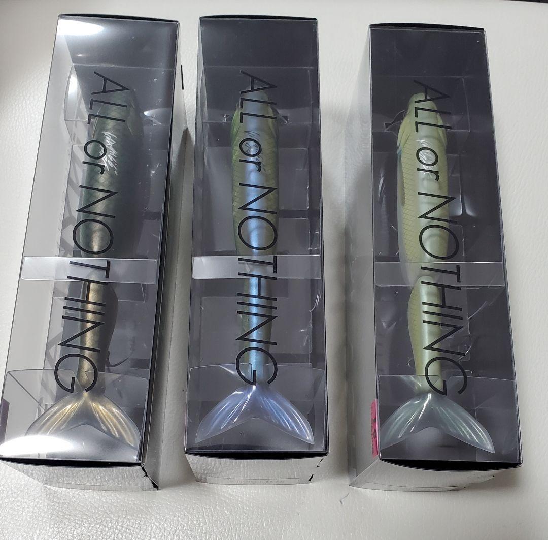 タイニークラッシュ 西濃ハリヨ 西濃淡水ボラ 西濃オイカワ 3色セットb