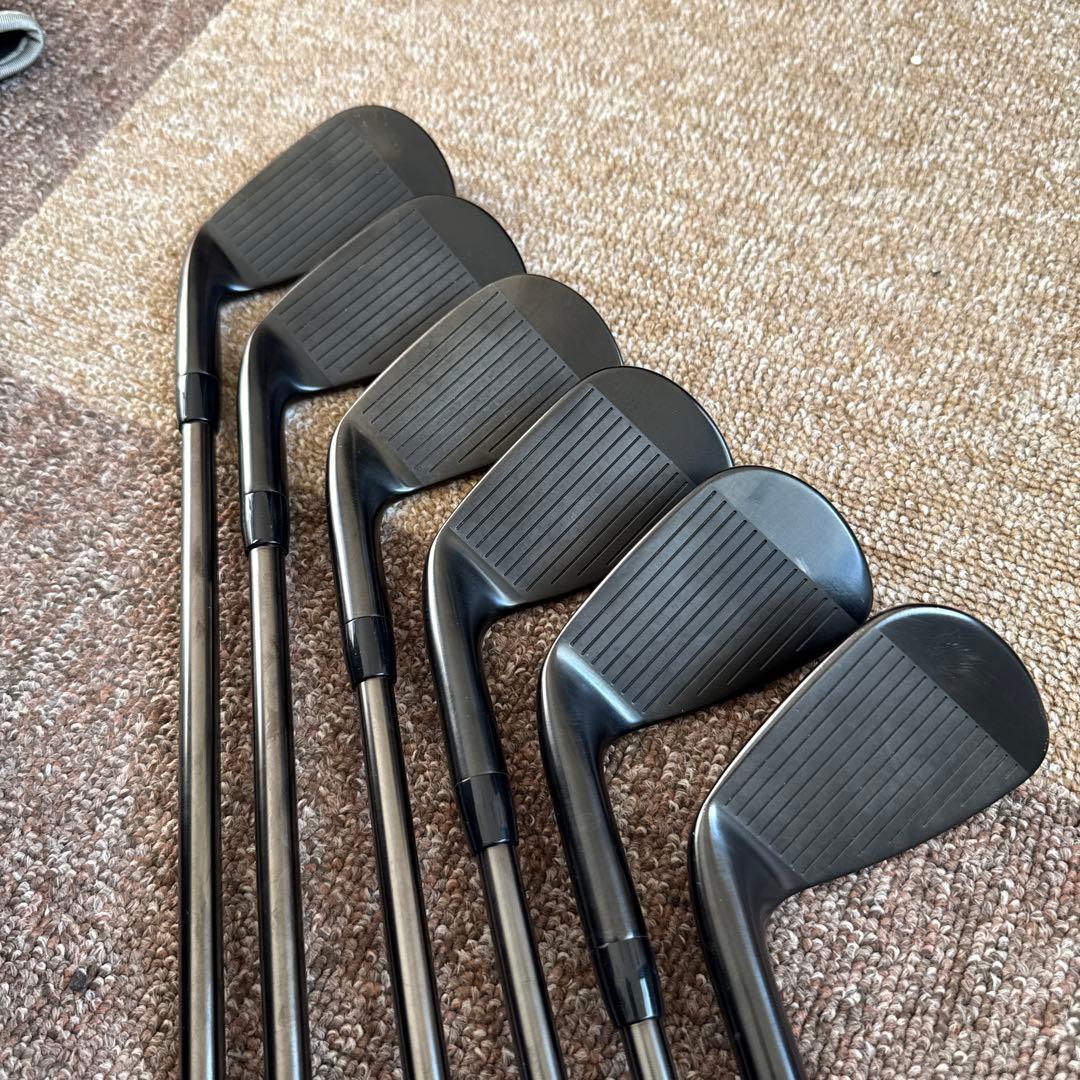 T150 ブラックアイアン 5〜P モーダス105Sツアーブラックタイトリスト