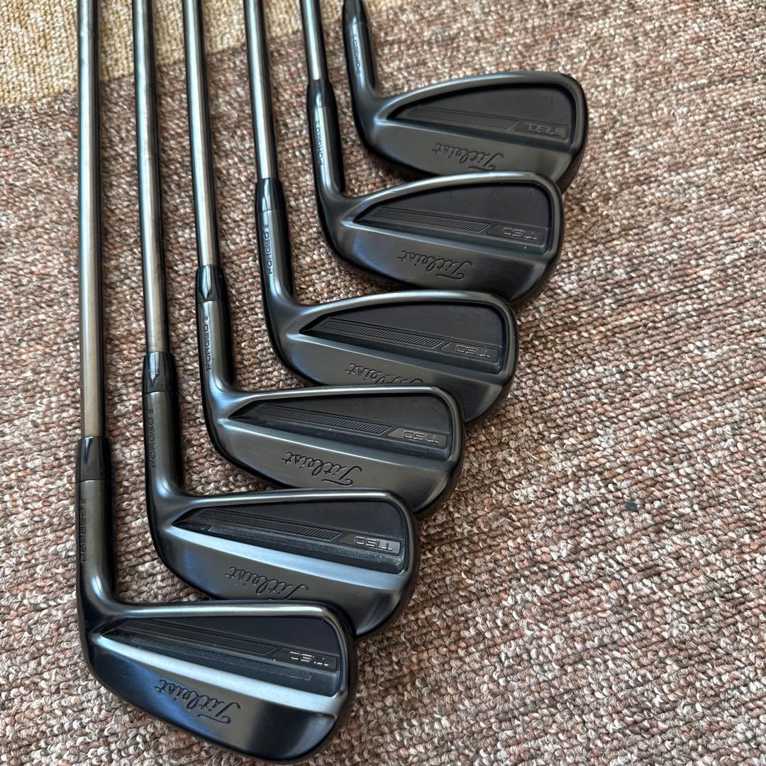 T150 ブラックアイアン 5〜P モーダス105Sツアーブラックタイトリスト