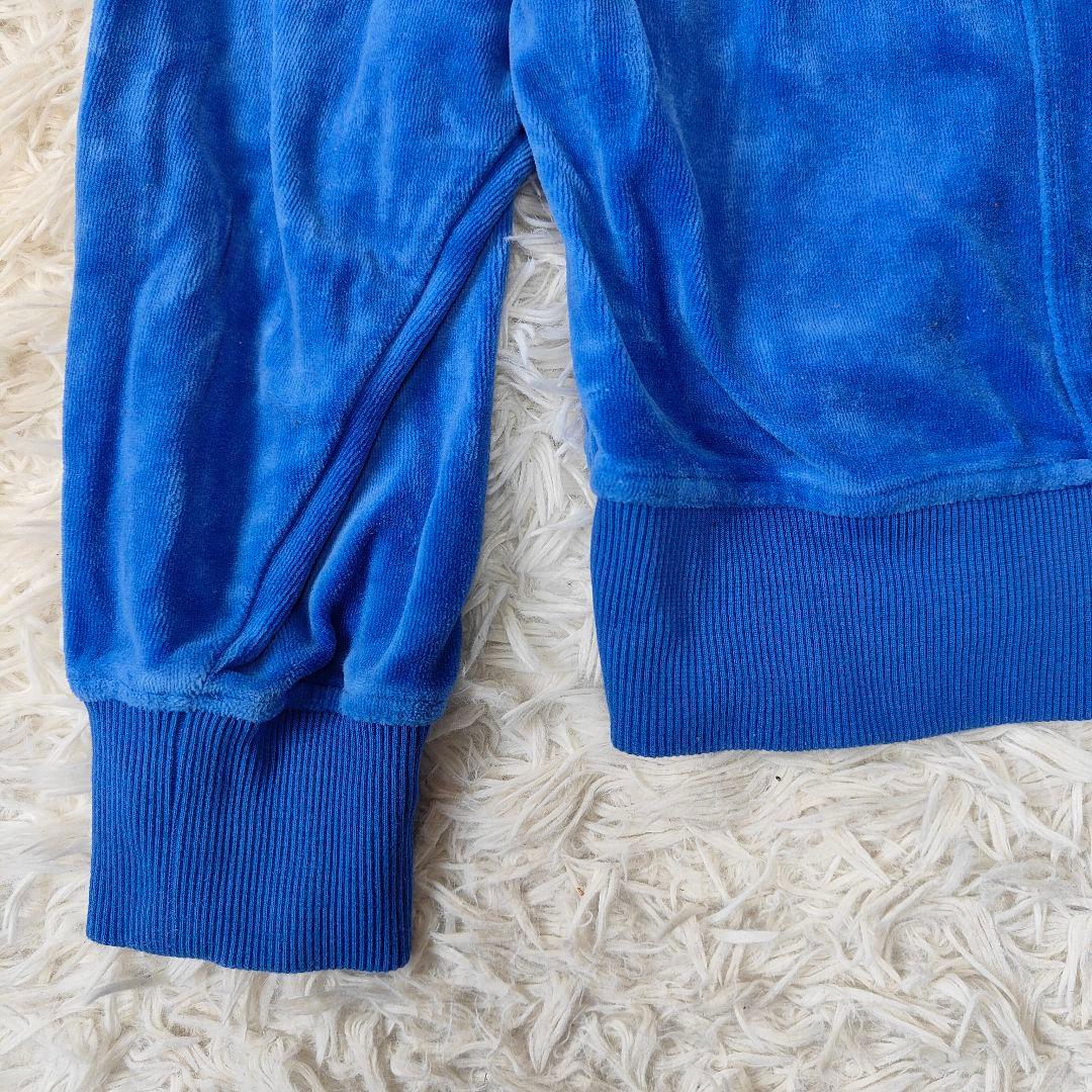 24KARATS ジャージセットアップ　ベロア　ドローコード　ツアー限定　青　L