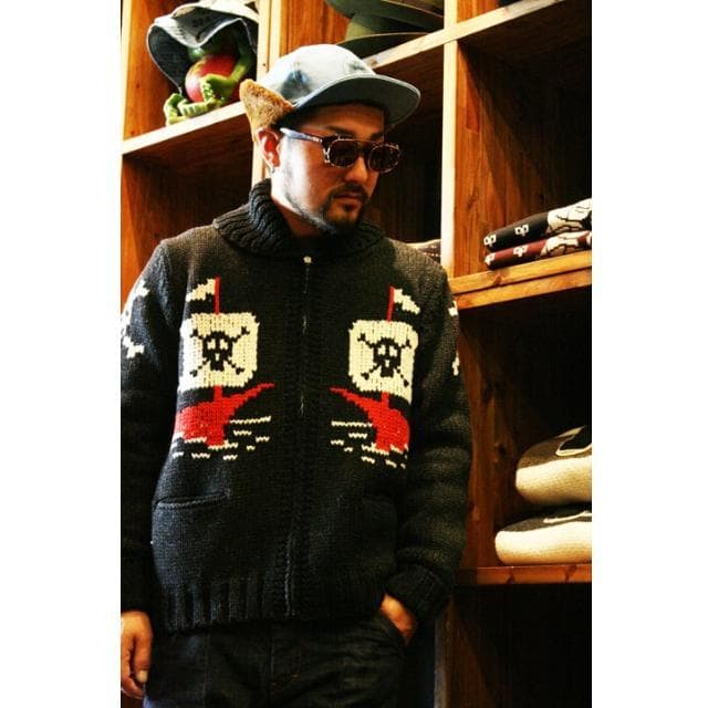 名作! 15AW ケンコバ着 WEIRDO ウィアード パイレーツ カウチン L