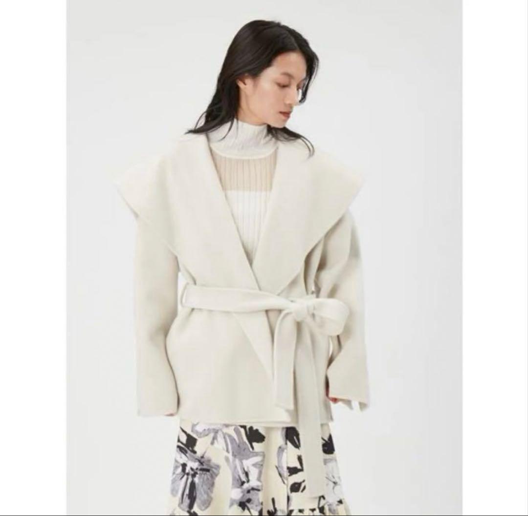 即日発送》FRAY ID ショールカラーショートリバーコート - メルカリ