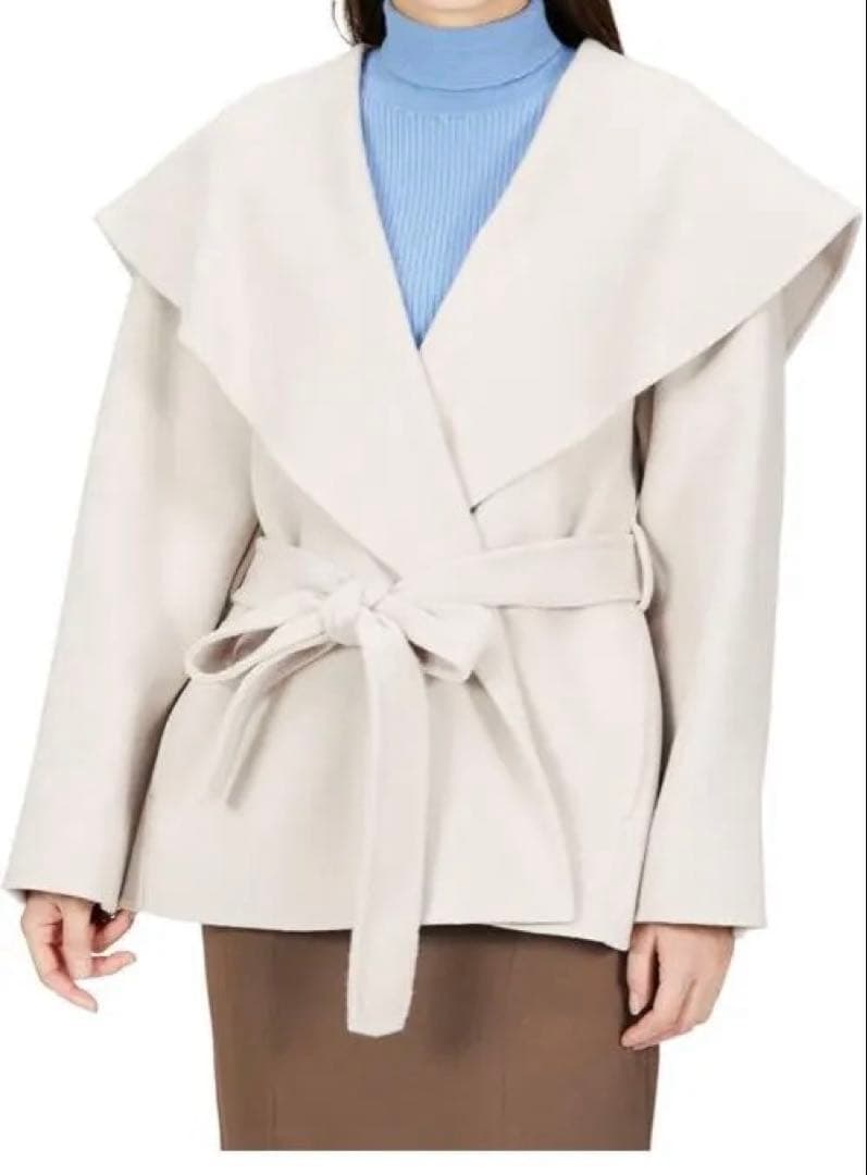 即日発送》FRAY ID ショールカラーショートリバーコート - メルカリ