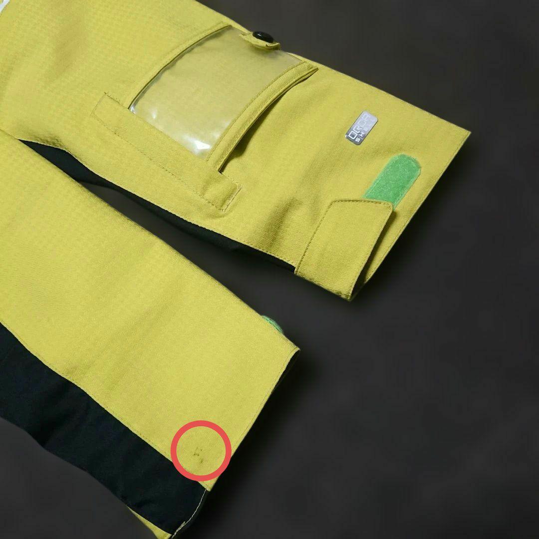 送料無料【PHENIX】イエロー×グレースキーウェア上下セット L/L