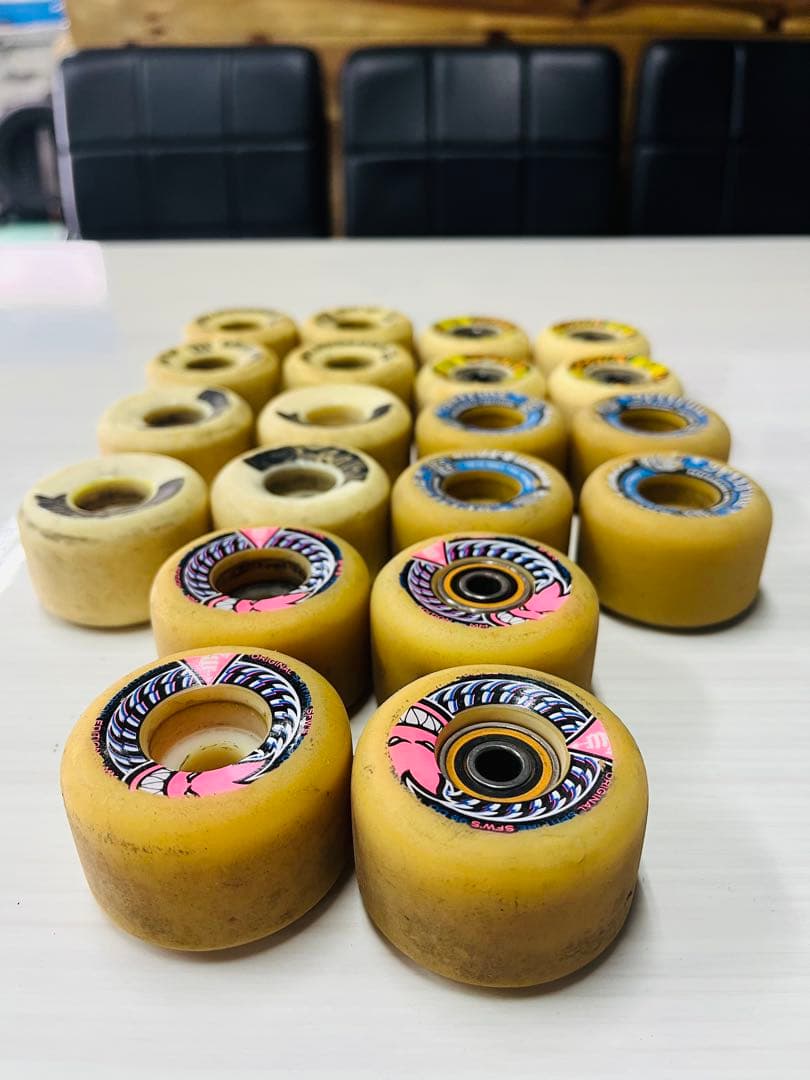 中古スケートボードウィール スピットファイヤ OJ