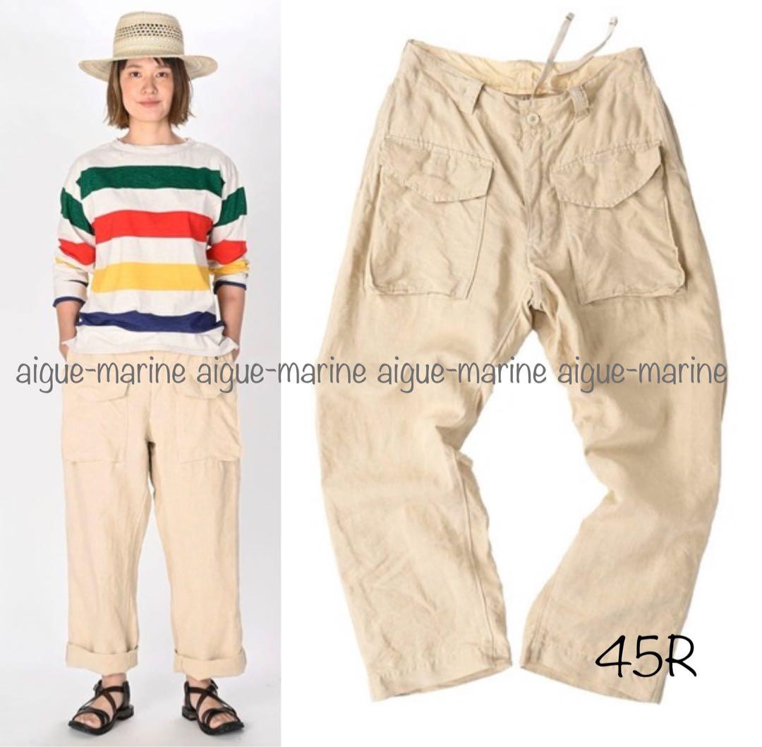 45R☆リネンの908イージーセイルパンツ サイズ1 - メルカリ