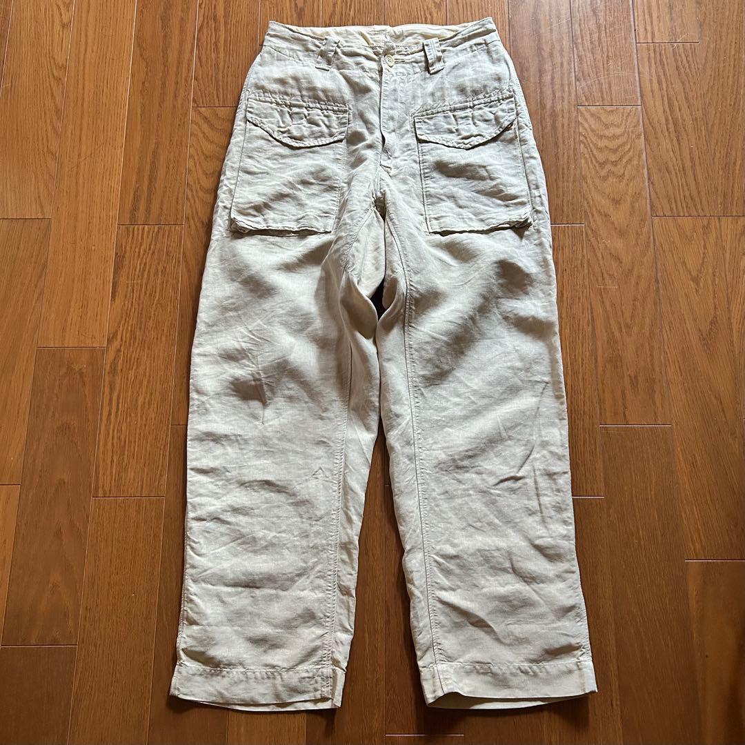 45R☆リネンの908イージーセイルパンツ サイズ1 - メルカリ
