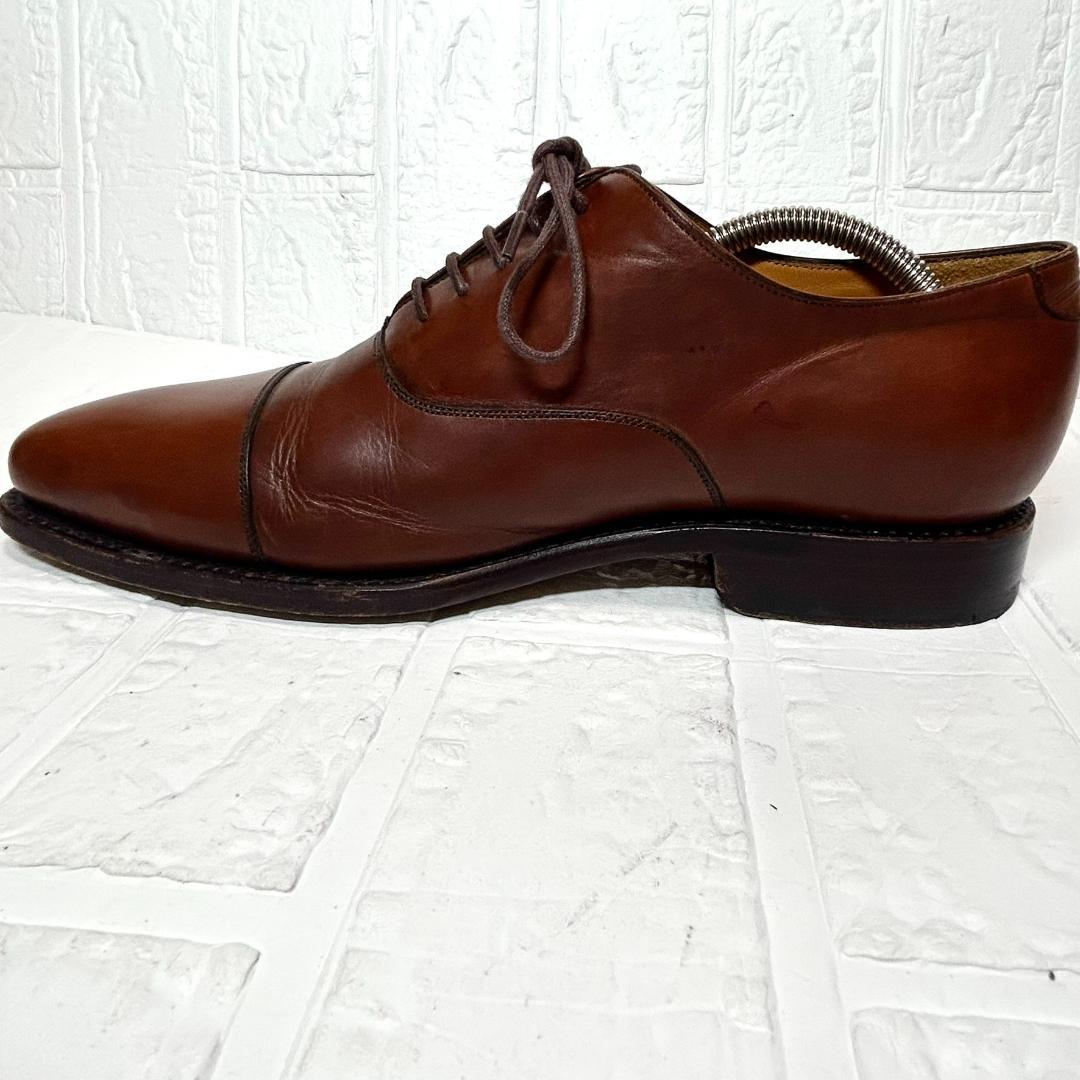 ジャランスリウァヤ　革靴　ブラウン　ストレートチップ　　内羽根　27.5cm