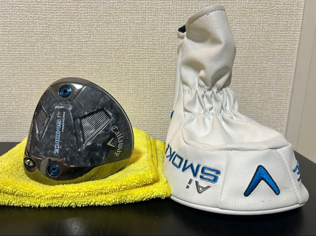 aiスモークトリプルダイヤ9度　ドライバー シャフト純正未使用