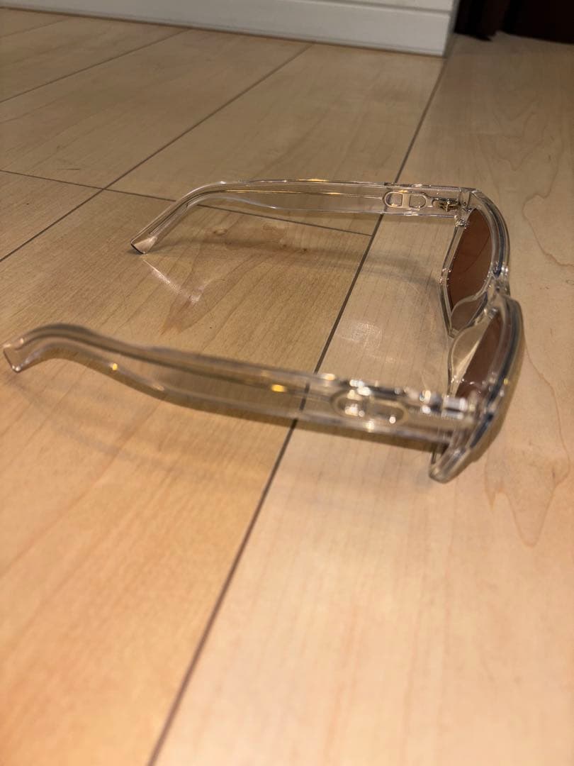 Dior クリアフレーム ブラウンレンズ サングラス