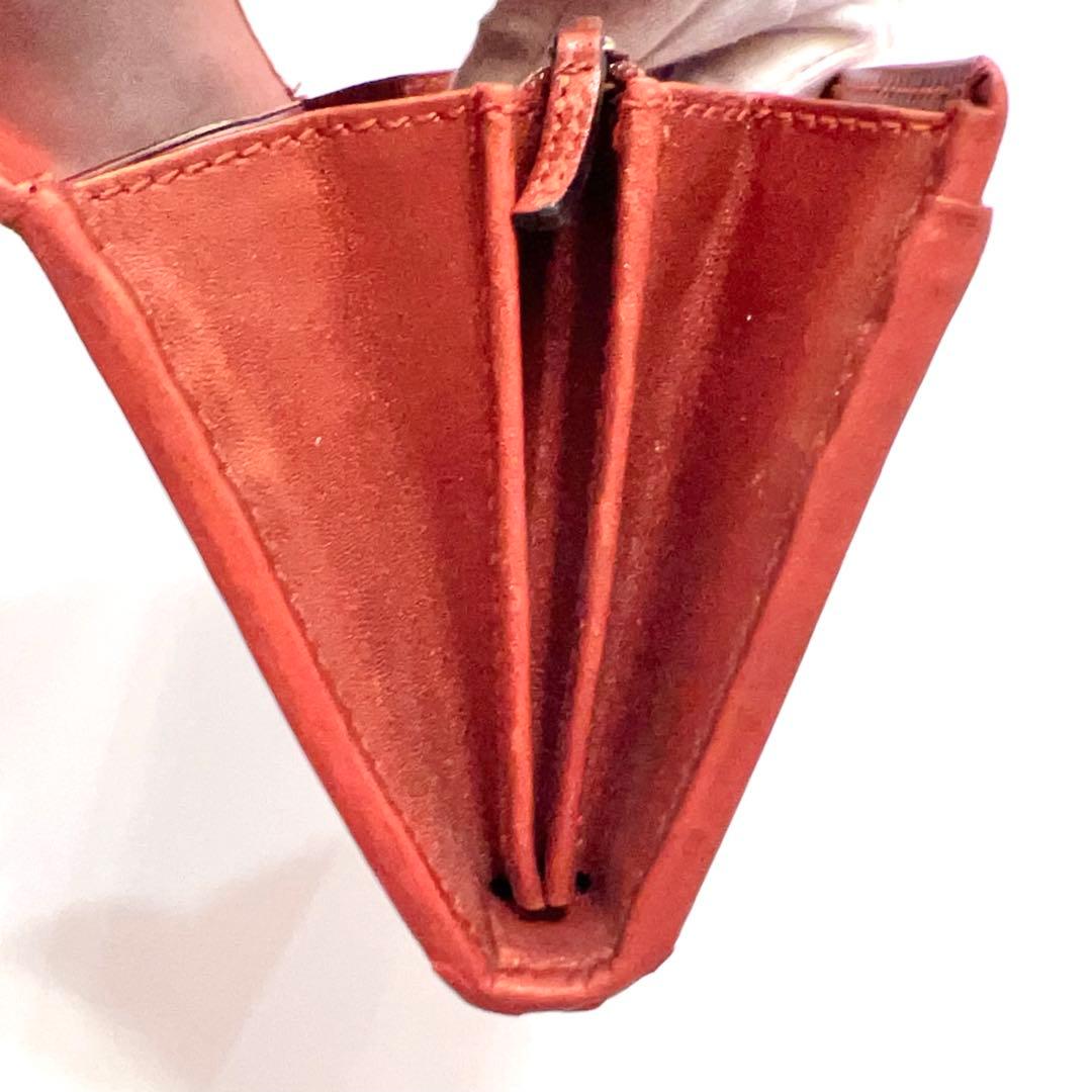 グッチ 長財布 GGキャンバス ロゴ金具 ゴールド金具 大容量 シャイニーレッド