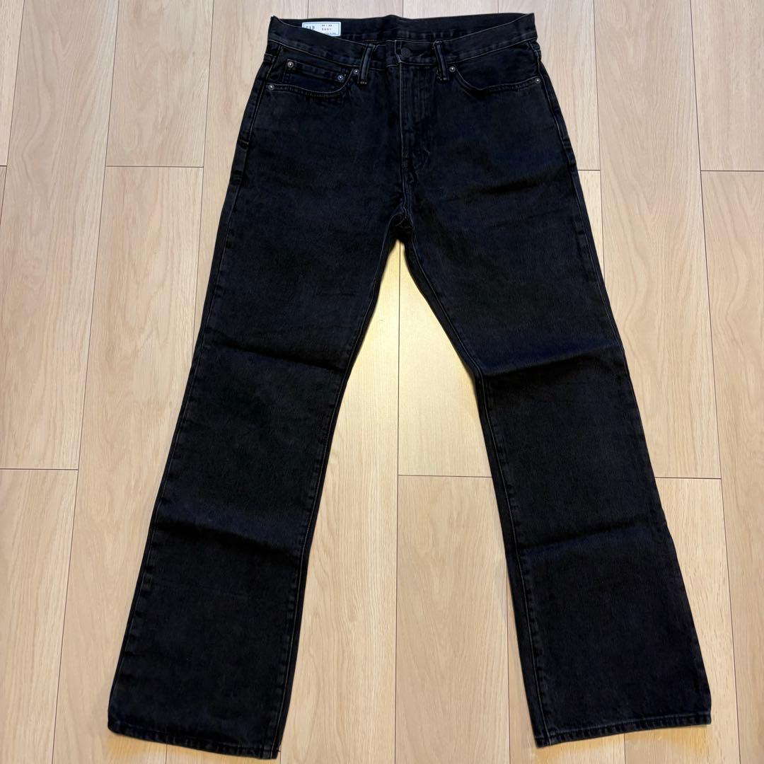 超美品　GAP ブーツカットデニム ブラック pablo vinci