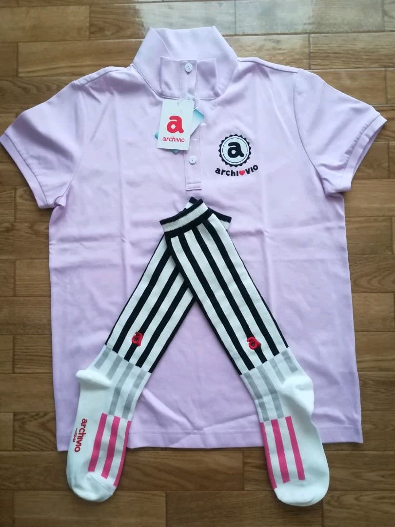 【新品】アルチビオ ポロシャツ サイズ38 & ハイソックス