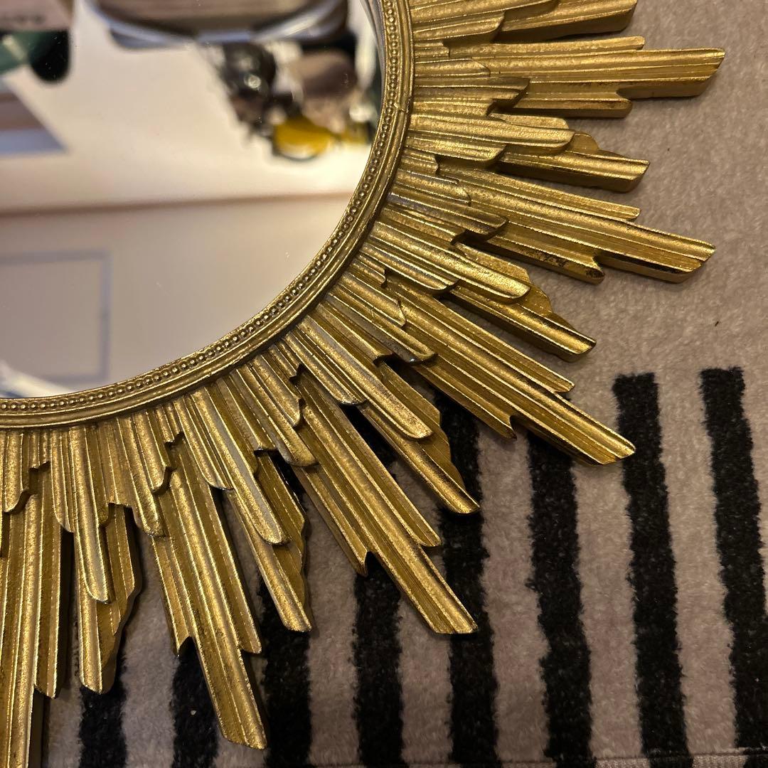 【-れじん-様】専用 ザラホーム ZARA  太陽型 ウォールミラー