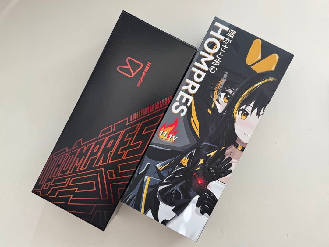 2025 ホンプレスHOMR01A 電熱グローブ　Lサイズ