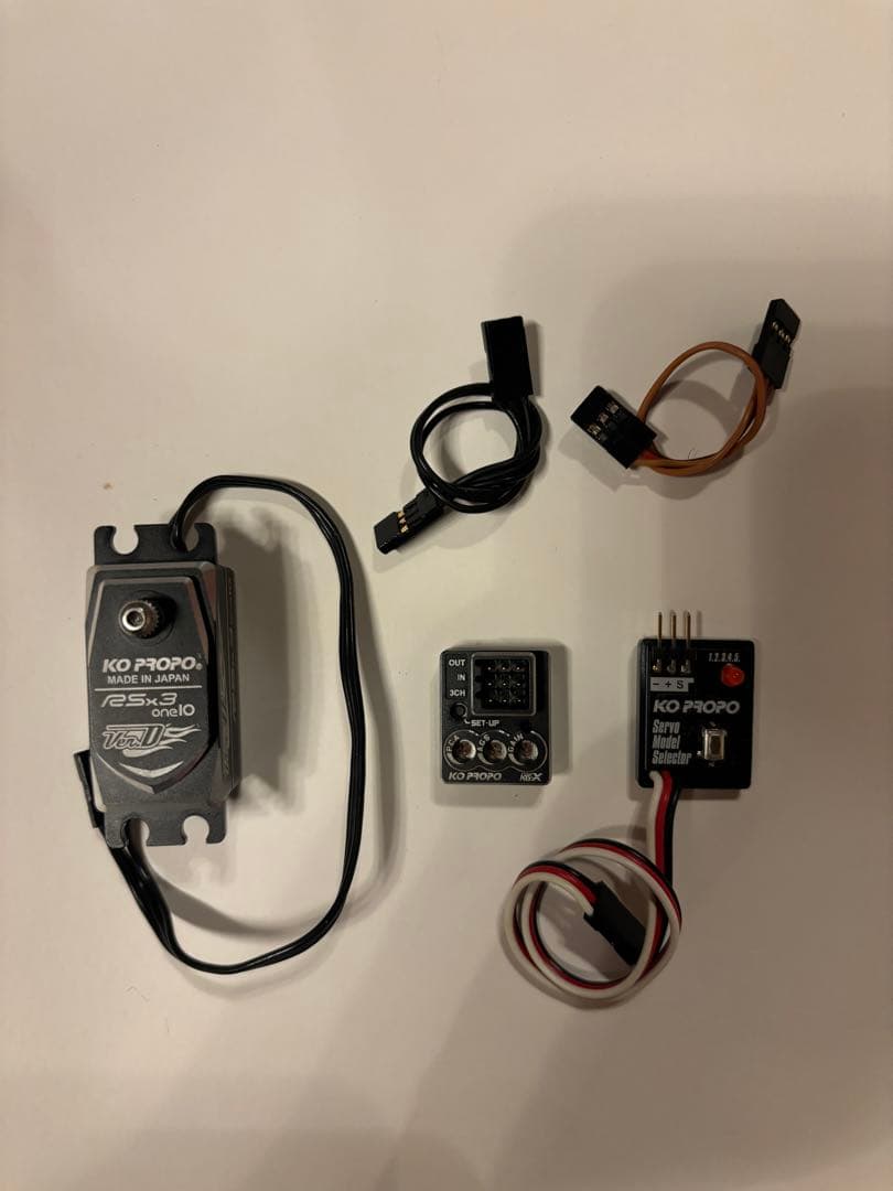 KO PROPO サーボ ジャイロ セレクター セット ラジコン ドリフト