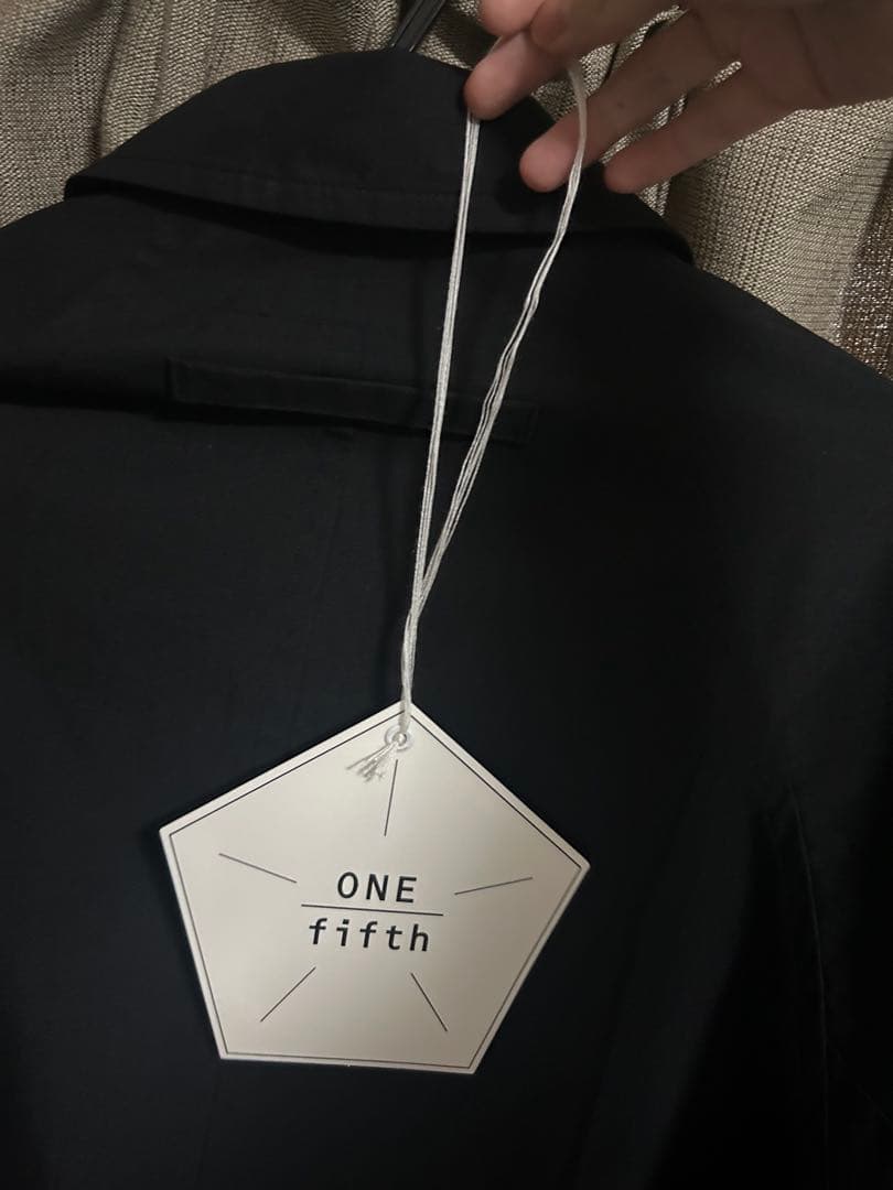 Z*E様 ［未使用］ONEfifth-ワンフィフス バルカマンコート ブラック