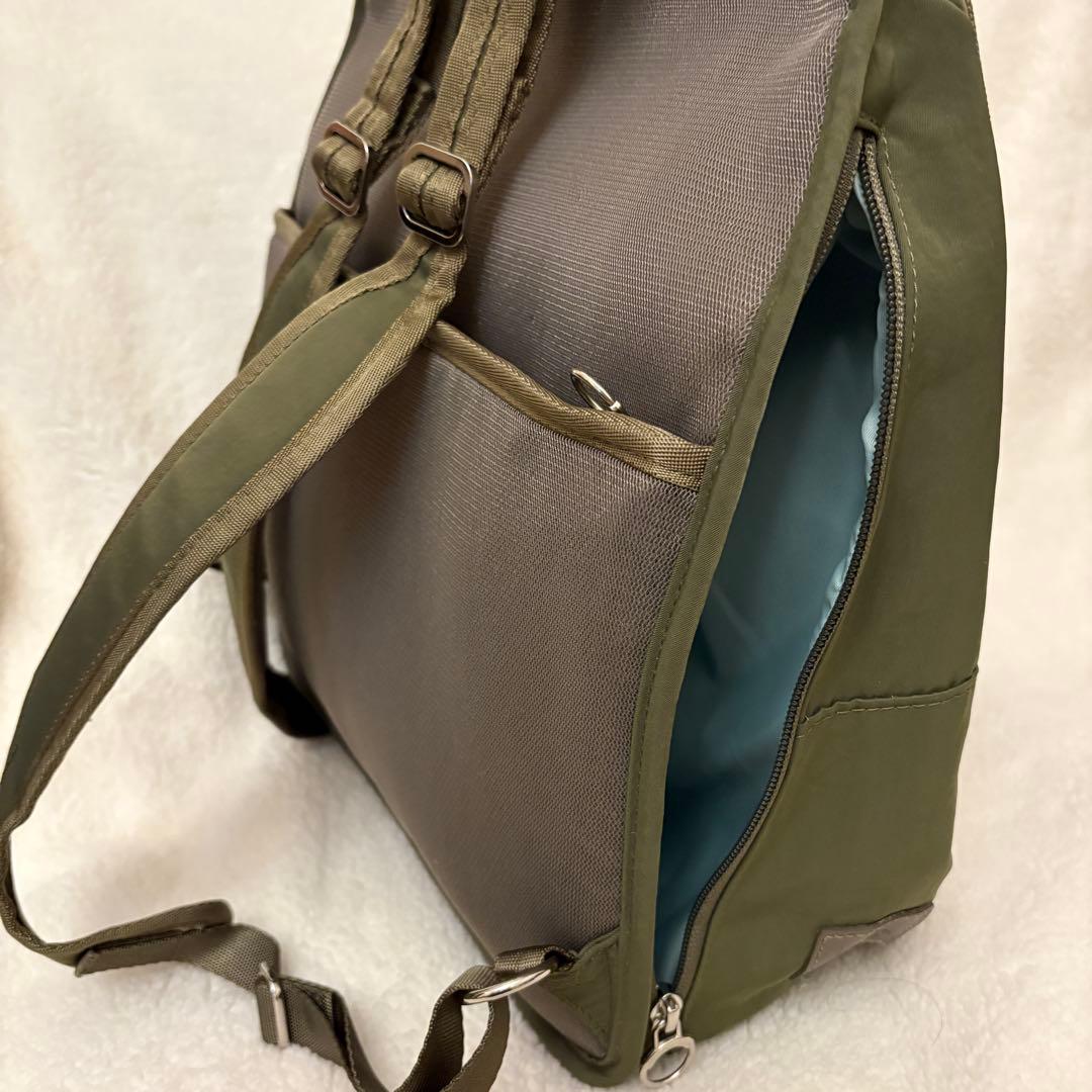 カナナプロジェクト フリーウェイ 中 グリーン リュック