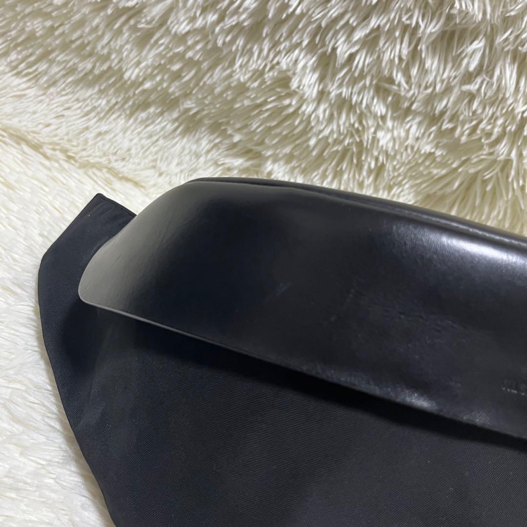 【美品】JIL sander LID BELT バッグ ブラック