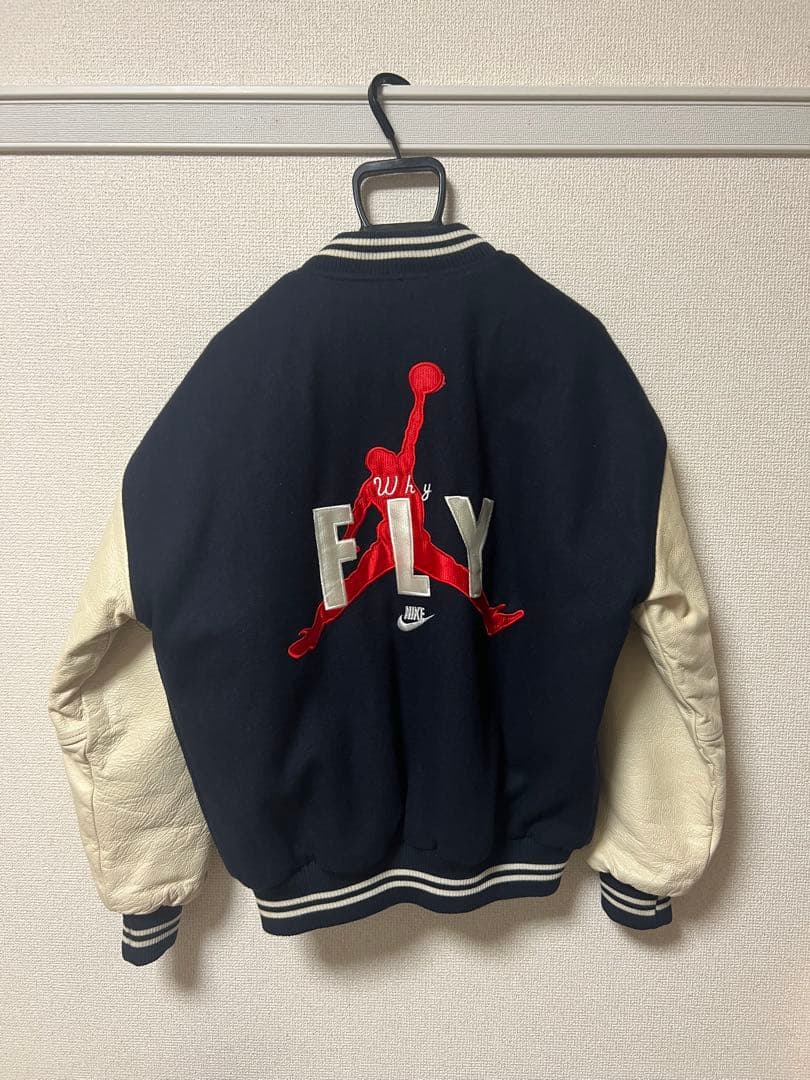 【値下げ！】Nike Jordan スタジャン ネイビー/ホワイト 90s