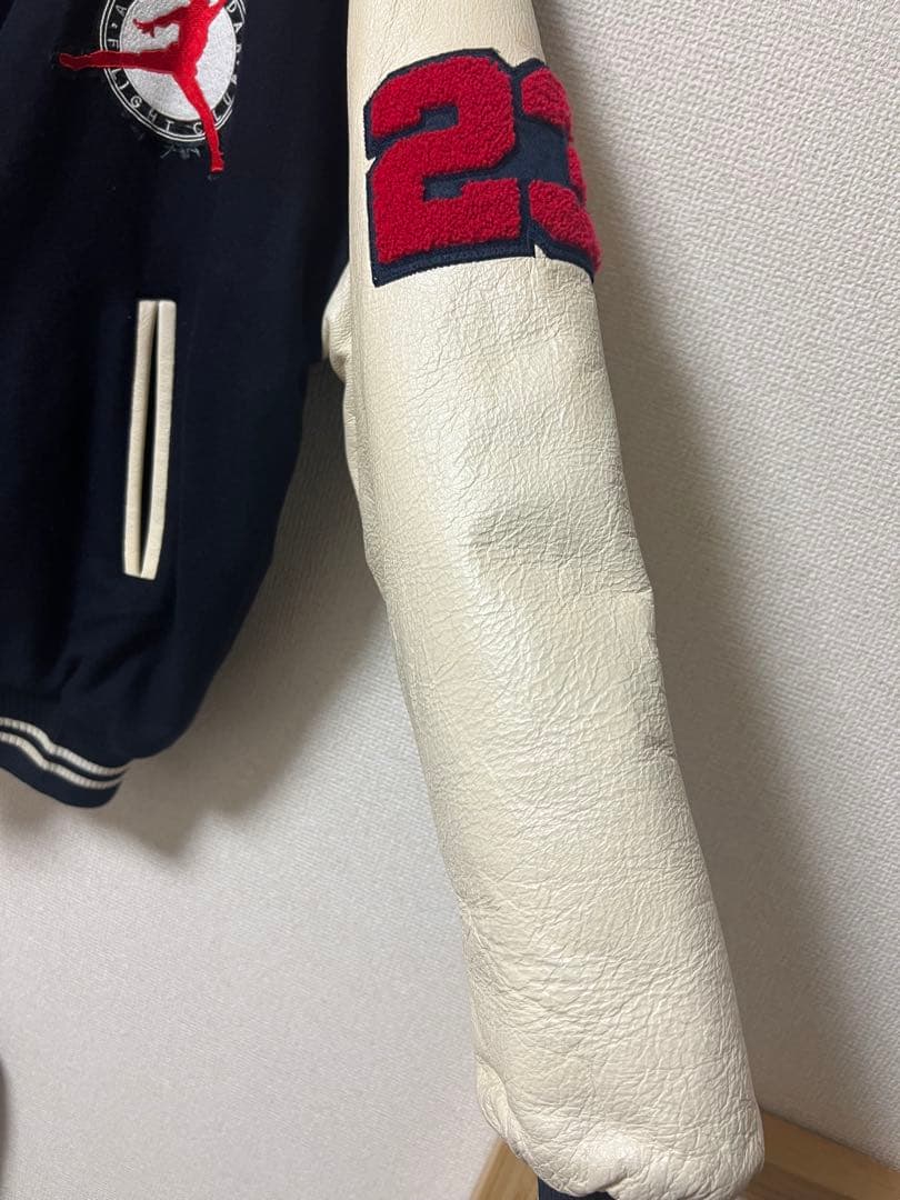 【値下げ！】Nike Jordan スタジャン ネイビー/ホワイト 90s