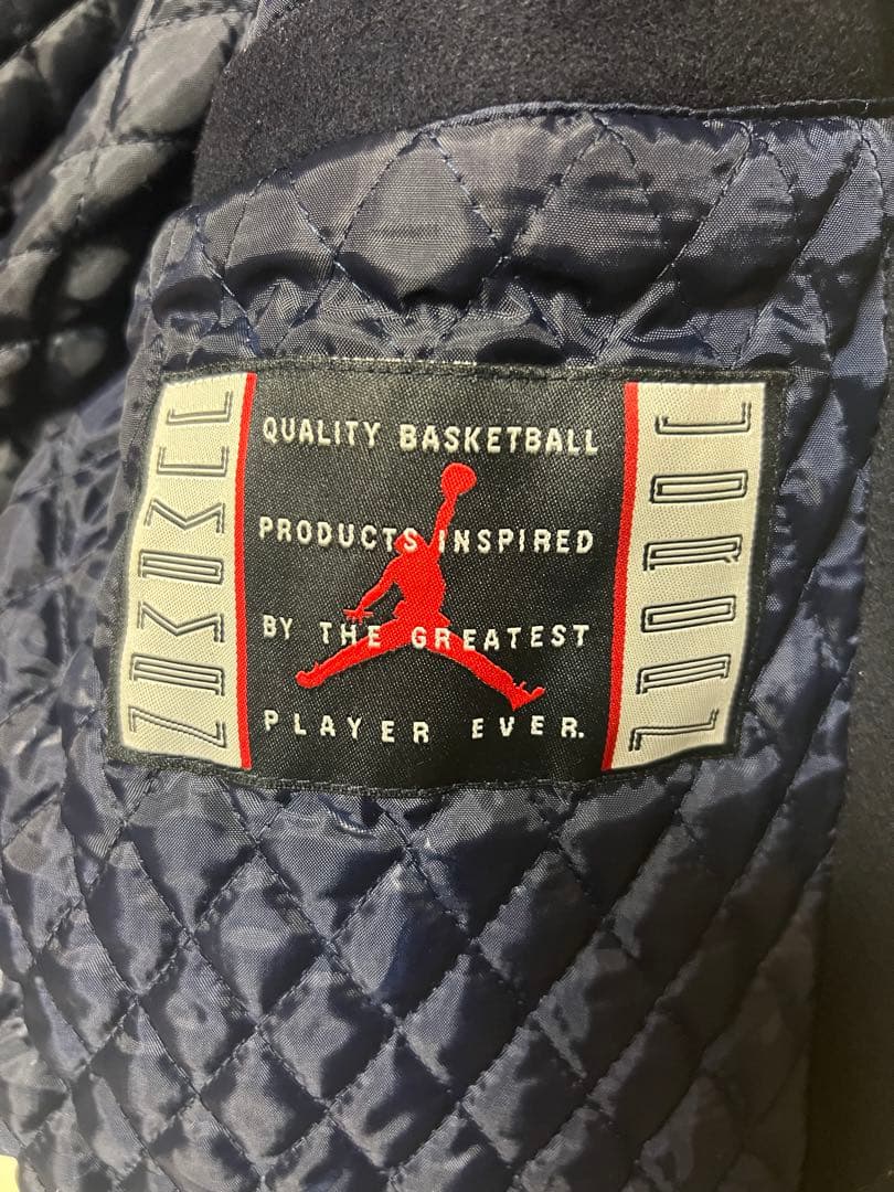 【値下げ！】Nike Jordan スタジャン ネイビー/ホワイト 90s