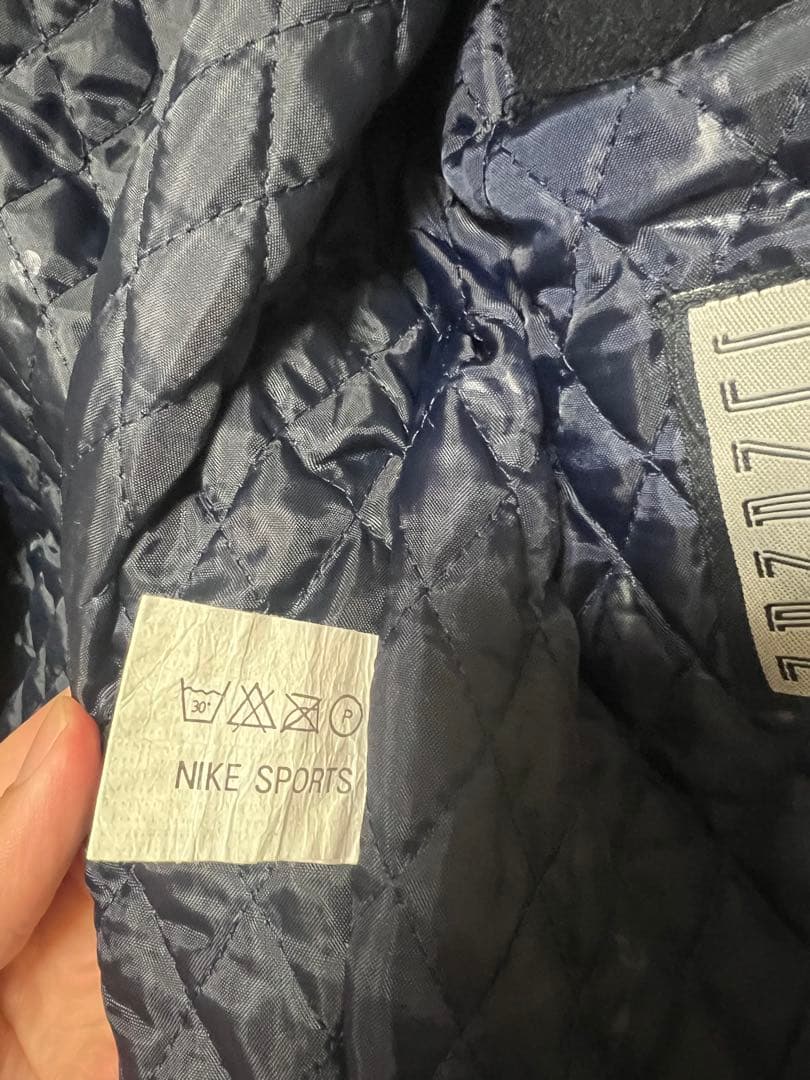 【値下げ！】Nike Jordan スタジャン ネイビー/ホワイト 90s