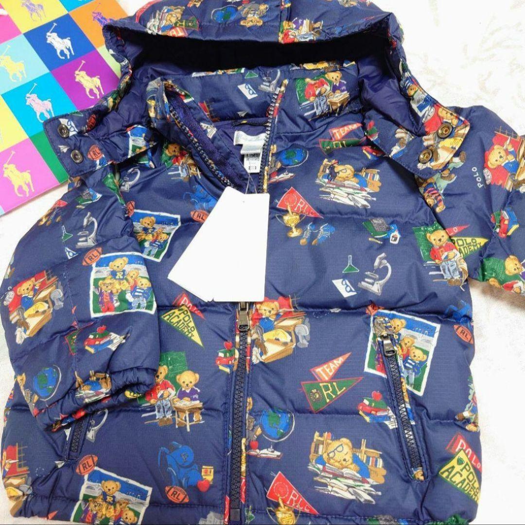 ラルフローレン ポロベアダウンジャケット 24M 90サイズ - メルカリ