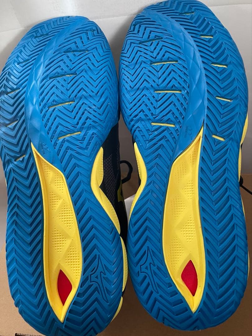 [ミズノ] 28.5cm テニスシューズ ウエーブエンフォース TOUR AC