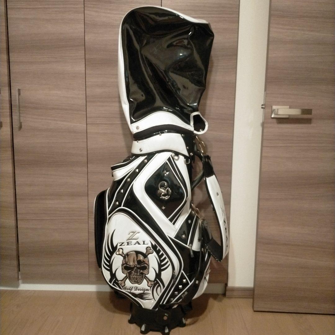 ZEAL キャディバッグ ゴルフ メンズ ドクロ - メルカリ