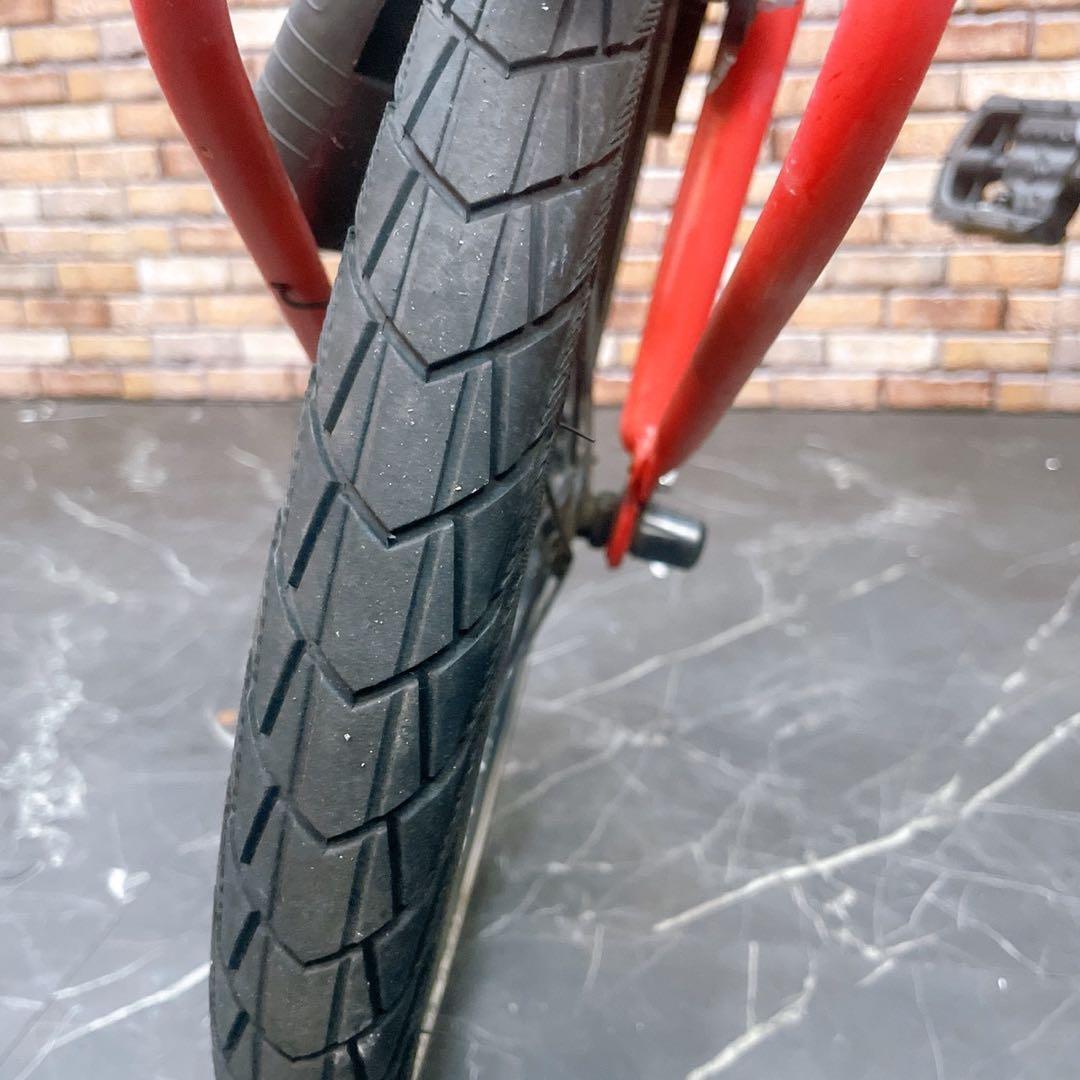 【29】折りたたみ自転車 折車 Emergency bike レッド 16インチ