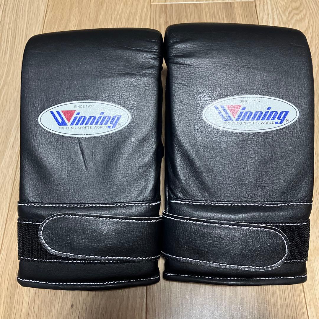 Winning パンチンググローブ ブラック ほぼ未使用