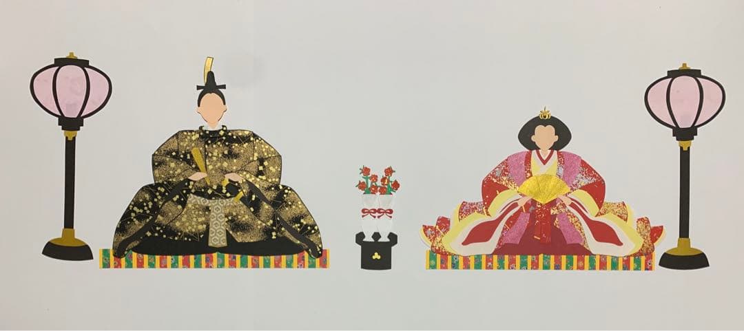 壁面飾り　ひな祭り　大人向け　F