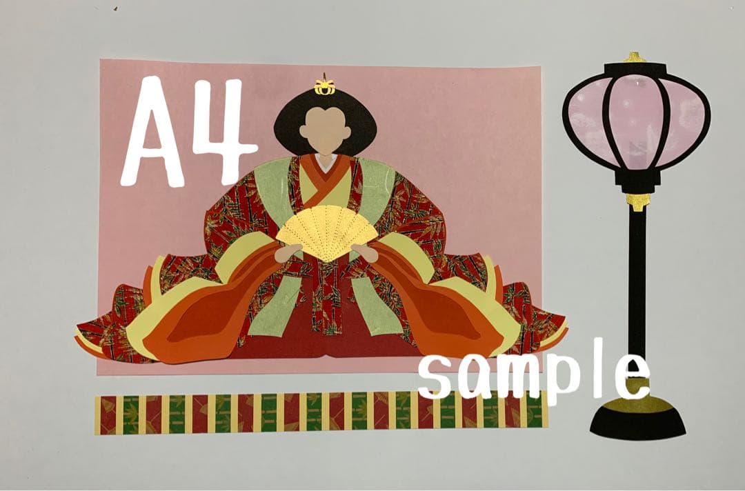 壁面飾り　ひな祭り　大人向け　F