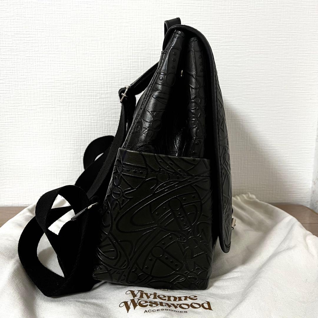 VW ヴィヴィアンウエストウッド アーサー リュック レザーバッグ オーブ 総柄