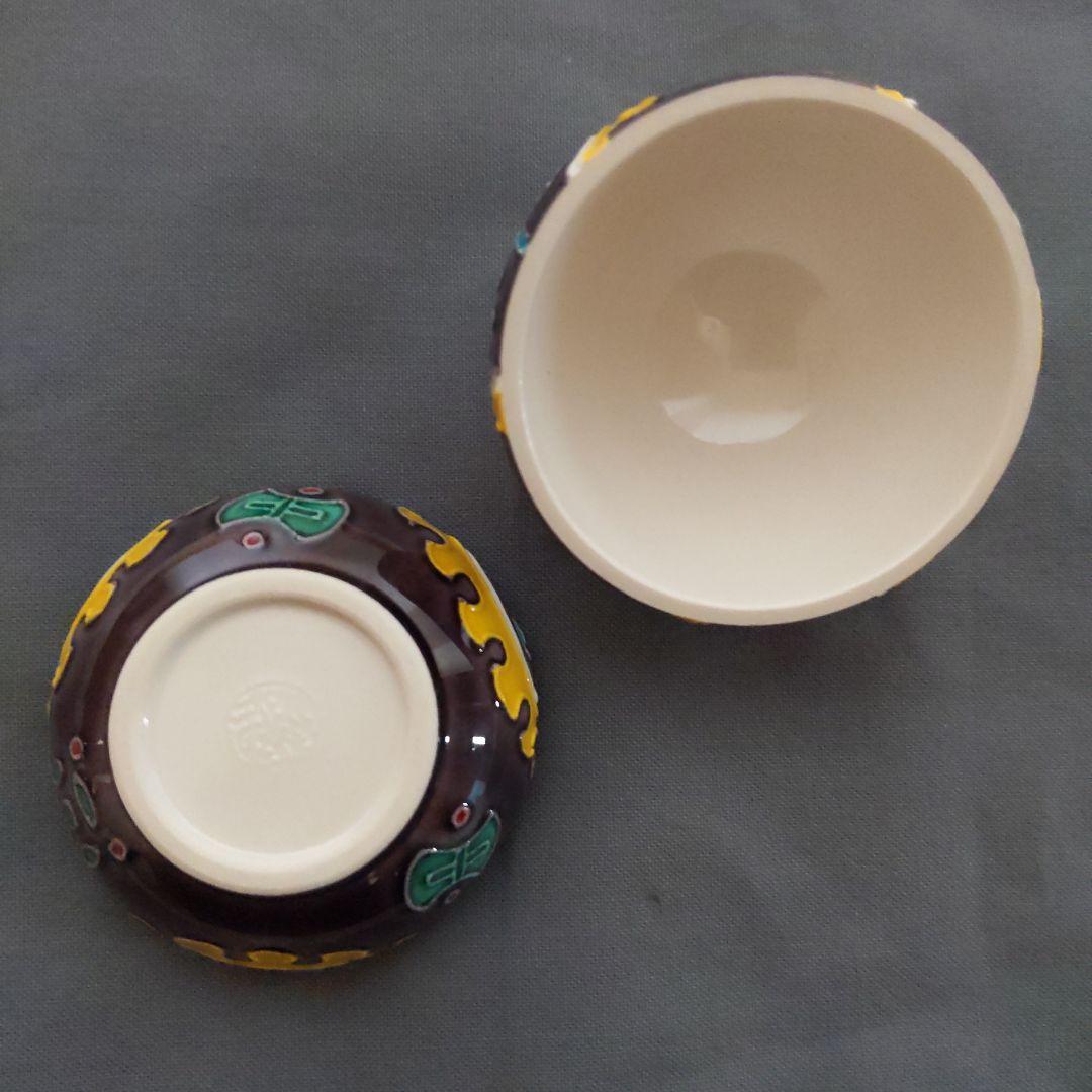 茶道具 香合 中村翠嵐 作 紫交阯 宝珠 禄福寿 表千家 裏千家 【