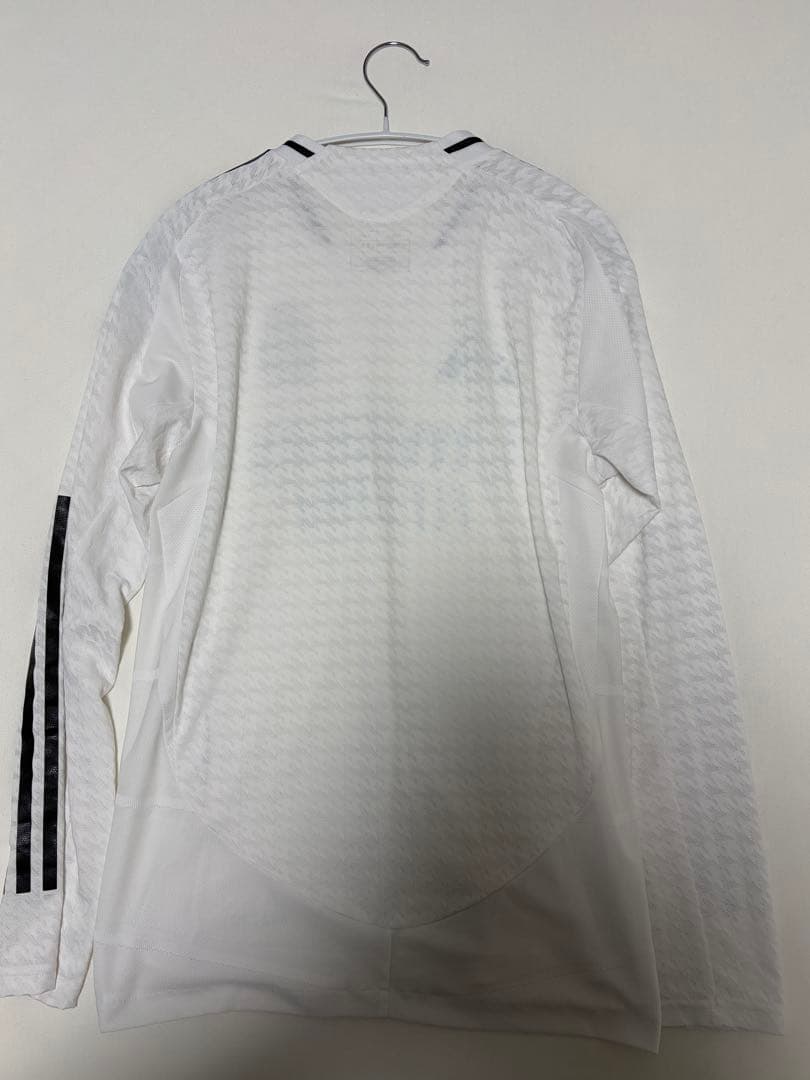 リアルマドリード　オーセンティック 長袖ジャージ L