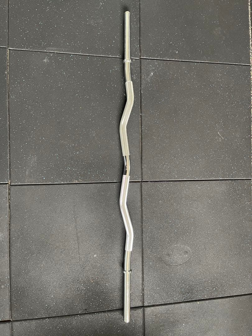 ☆残り3本☆送料無料☆新品☆28mm バーベル 120cm EZバー Wシャフト