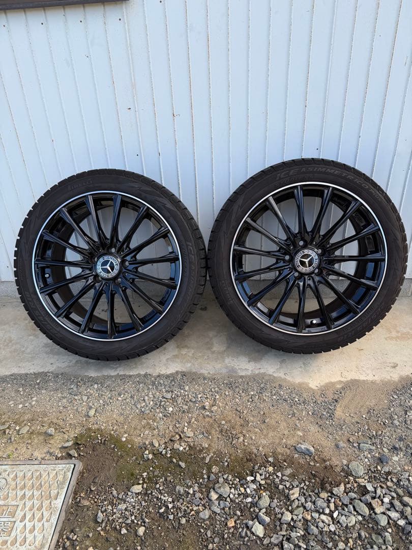 メルセデス ベンツ CLA 118 スタッドレス18インチ ホイールセット